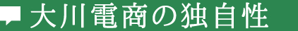 大川電商の独自性